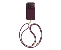 Etui / obudowa na smartfona Uniq Coehl Mirelle do iPhone 18 Pro Max Magnetic bordowy